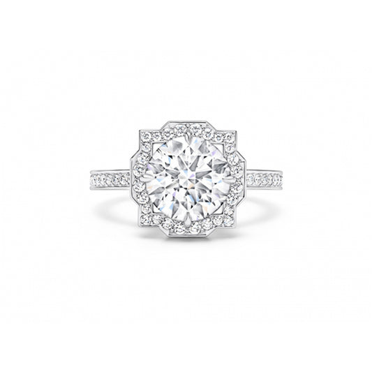Anillo con diamante (0.721 ct- 1.434 ct)