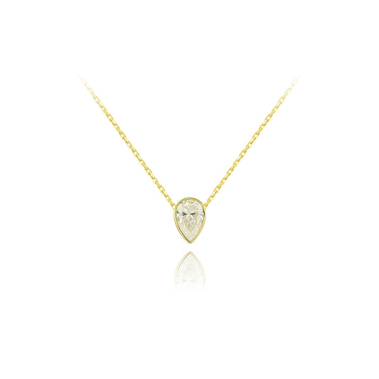 Cadena con dije con diamante (1.361 ct)