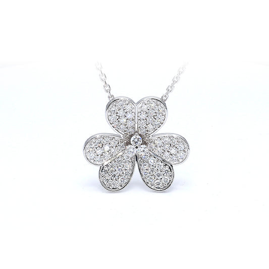 Cadena con dije con diamante (1.315 ct)