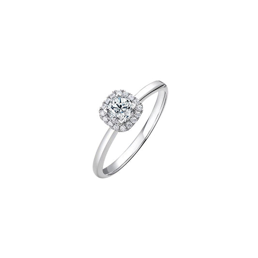 Anillo con diamante (1.277 ct- 1.317 ct)