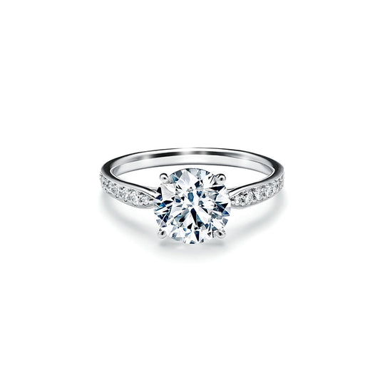 Anillo con diamante (1.264 ct- 1.341 ct)