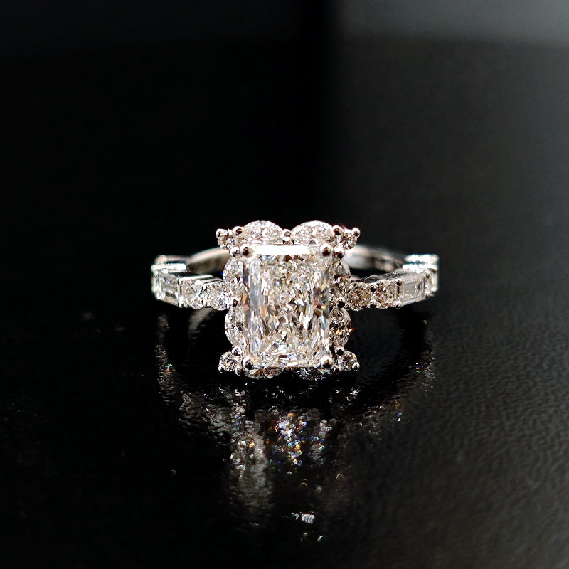 Anillo con diamante (2.34 ct- 2.342 ct)