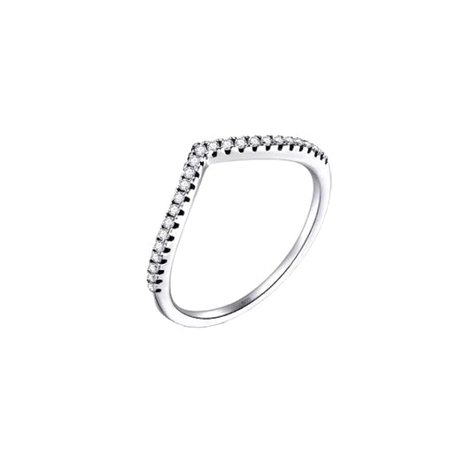 Churumbela con diamante (0.149 ct- 0.154 ct)