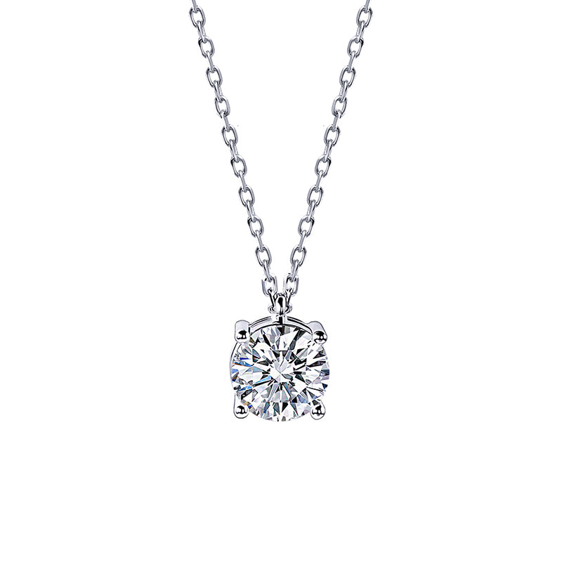 Cadena con dije con diamante (0.62 ct- 1.6 ct)