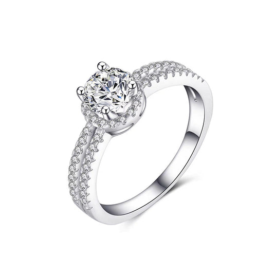 Anillo con diamante (1.487 ct- 1.489 ct)