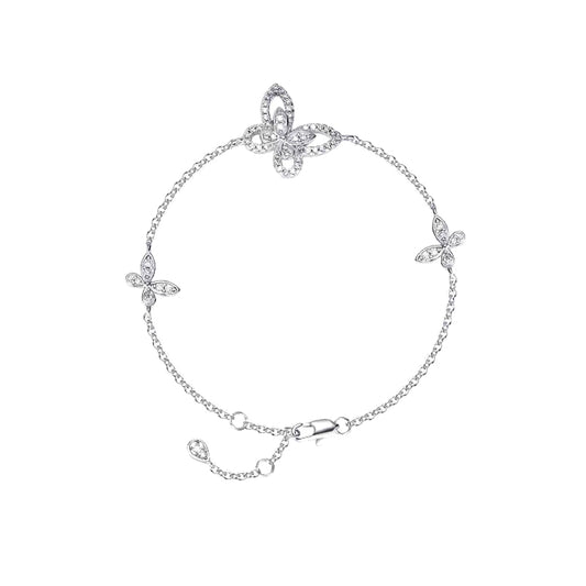 Pulso con charm con diamante (0.61 ct)